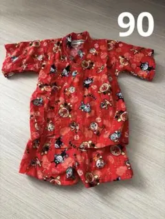 アンパンマン　甚平　90センチ　ベビー