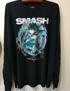 （最終価格）緑谷 出久 ロングスリーブT【僕のヒーローアカデミア ×glamb】