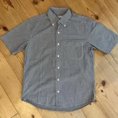 GREEN LABEL RELAXING/半袖ボタンダウンシャツ/Mサイズ/美品