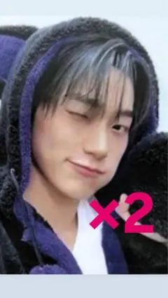 ATEEZ Makestar トレカ アチズ 黒猫 ヨントン フォト サン