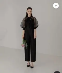 値下げ！LEJA オールインワンドレス黒