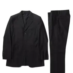GUCCI by Tom Ford Suit Solid Black 46のサムネイル
