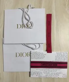 DIOR　ディオール　2026バレンタイン限定 ショッパー他３個セット
