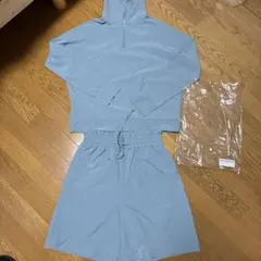ND 래쉬가드 셋업 블루