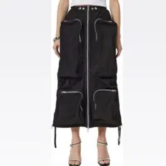 DIESEL ジップデティールロングスカートのサムネイル