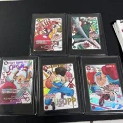 ONE PIECEカードゲーム ラウンドワン　プロモカード 5枚セット