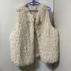 【中古品】RETRO GIRL レトロガール ファーベスト 春服✿