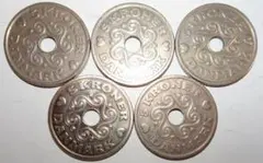 ☆未使用貨☆デンマーク1クローネx5枚 2022年版 - メルカリ