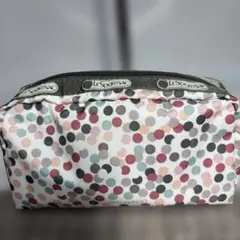 レスポートサック（LeSportsac）のカラフルなドット柄ポーチ