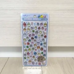 【国内正規品】しずくちゃん　ボンボンドロップシールミニ しずくの森の仲間たち