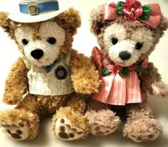 ダッフィーとシェリーメイ ぬいぐるみセット