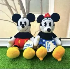 東京ディズニーリゾート　レトロ　ミッキー　ミニー　マスコット　ぬいぐるみ　レア❗️