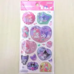 サンリオ ポップデコパーティー わたあめカプセルシール マイメロディ クロミ