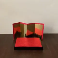 【ハンドメイド】ミニ飾り台・屏風セット①