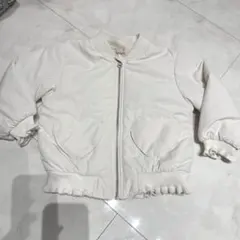 プティマイン ハート型ポケット付き ブルゾン 110cm