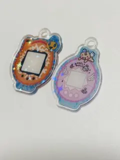 たまごっちアクリル4cm2個set 説明あり