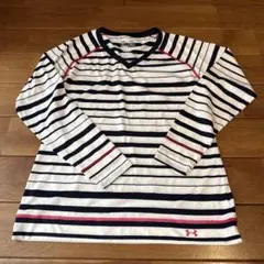 Under Armour ストライプ長袖Tシャツ XL