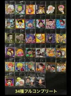 ワンピース大海賊シールウエハースLOG.11全34種コンプセット