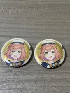 にじさんじ 缶バッジビスケット 本間ひまわり - メルカリ