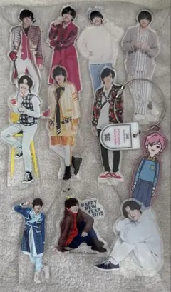 なにわ男子 道枝駿佑 アクリルスタンド アクリルキーホルダー セット