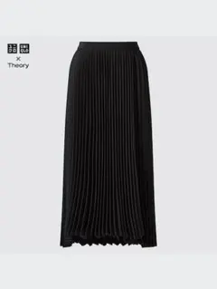 新品　XL　UNIQLO×Theory　プリーツラップスカート