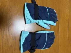 キャベリトン スキーグローブ ネイビー/ミント