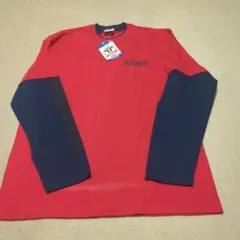 Hanes カットソー レッド/ネイビー 新品