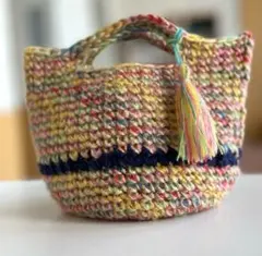 麻ひもバッグ◎NO.4