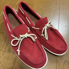 ポロラルフローレン MERTON デッキシューズ バーガンディ US9.5 - メルカリ