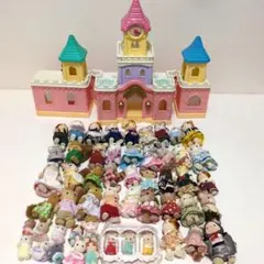 シルバニアファミリー　人形　まとめ売り　おとぎの城