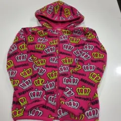 BABYDOLL クラウン柄 フリースジャケット 140