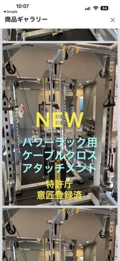 埼玉！ 引取限定！ IROTEC ラットプルマシンHPM ケーブルマシン - メルカリ