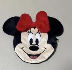 ディズニーストア シークレット おでかけセット ミニーマウス フェイスポーチ 赤