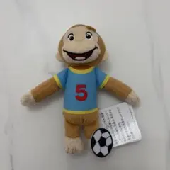 【おさるのジョージ】 マスコット スポーツ サッカー ぬいぐるみ　キーホルダー
