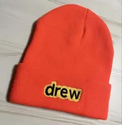 drew house ドリューハウス ニット帽 ビーニー オレンジ