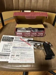 マルゼン　ガスブローバック　ワルサーニューPPK\S ステンレスモデル ガスガンのサムネイル