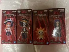ONEPIECEFILMRED ワルコレダブルフィギュアvol.2 .3 4個