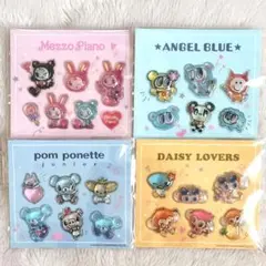 《ナルミヤ》ぷっくりシール 全4種コンプリート 4枚セットセブンイレブン 限定