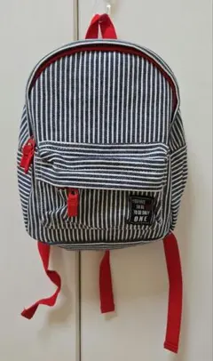 子供用リュック★ストライプ☆デニム素材