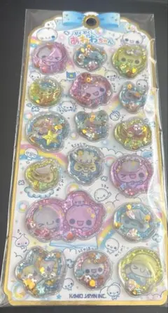ぷくぷくあわわちゃん シール ウォーターシール