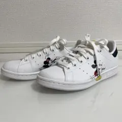【美品】ディズニー×adidas スタンスミス ミッキー＆ミニー 22.5㎝