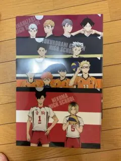 ハイキュー!! クリアファイル A4サイズ　ばら売り　可能