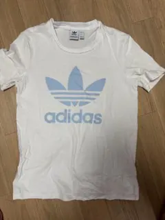 adidas ホワイト Tシャツ 半袖
