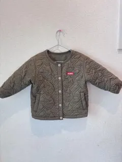 x-girl リバーシブルキルティングジャケット オリーブグリーン