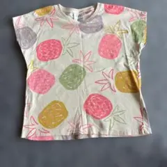 ZARA キッズ パイナップル柄 Tシャツ 3-4歳 104cmのサムネイル
