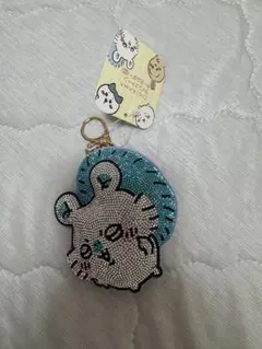 ちいかわ　モモンガ　ラインストーンキーホルダー