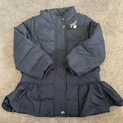 petit main キッズ アウター ダウン フード付き 中綿コート100cm