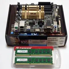 RAM 8GB付きCPU内蔵Mini-ITX M/B ASUS N3150I-Cのサムネイル