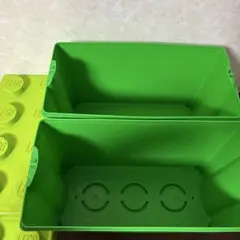 レゴ　デュプロ 空箱　2個　コンテナボックス