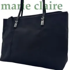 marie claire マリクレール トートバッグ ビジネスバッグ 黒 肩がけ